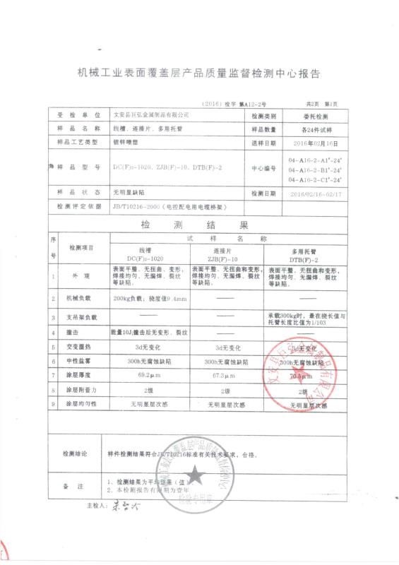 檢測(cè)報(bào)告